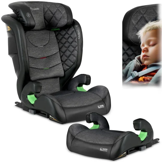 Nukido Louis Autosjedalica Crna/siva 15 36 Kg Isofix 1