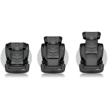 Nukido Louis Autosjedalica Crna/siva 15 36 Kg Isofix 12