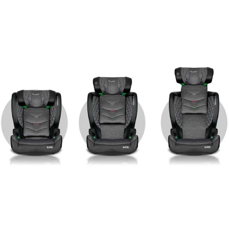 Nukido Louis Autosjedalica Crna/siva 15 36 Kg Isofix 12