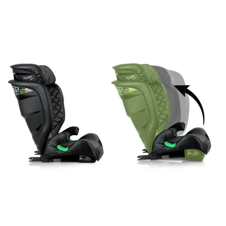Nukido Louis Autosjedalica Crna/siva 15 36 Kg Isofix 15