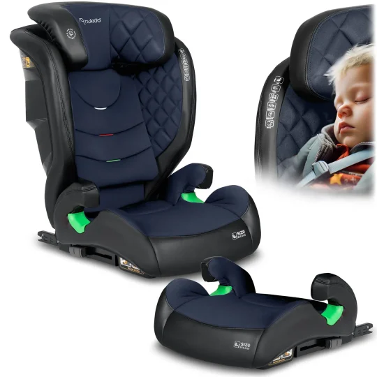 Nukido Louis Autosjedalica Crna/tamnoplava 15 36 Kg Isofix 1