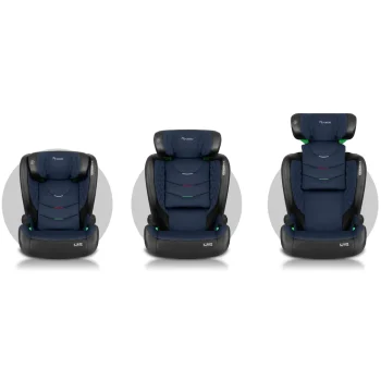 Nukido Louis Autosjedalica Crna/tamnoplava 15 36 Kg Isofix 11