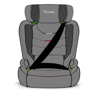 Nukido Louis Autosjedalica Crna/tamnoplava 15 36 Kg Isofix 17