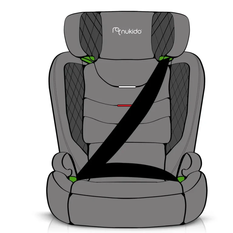 Nukido Louis Autosjedalica Crna/tamnoplava 15 36 Kg Isofix 17