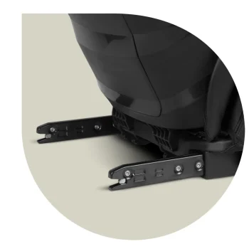 Nukido Louis Autosjedalica Crno Crvena 15 36 Kg Isofix 4