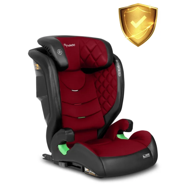 Nukido Louis Autosjedalica Crno Crvena 15 36 Kg Isofix 9