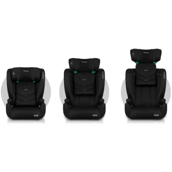 Nukido Louis Mekana Crna Autosjedalica 15 36 Kg Isofix 10