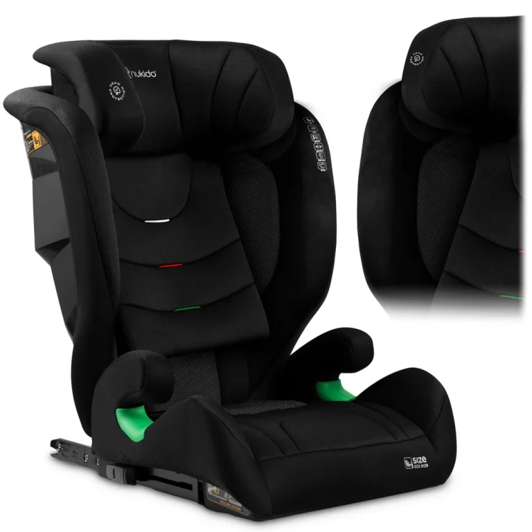 Nukido Louis Mekana Crna Autosjedalica 15 36 Kg Isofix 14