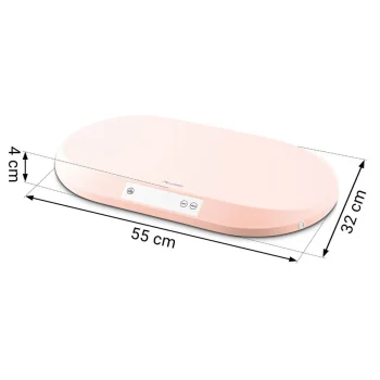 Nukido Nk 950 Elektronička Vaga Za Bebe, Crvena, Var. 795002 4