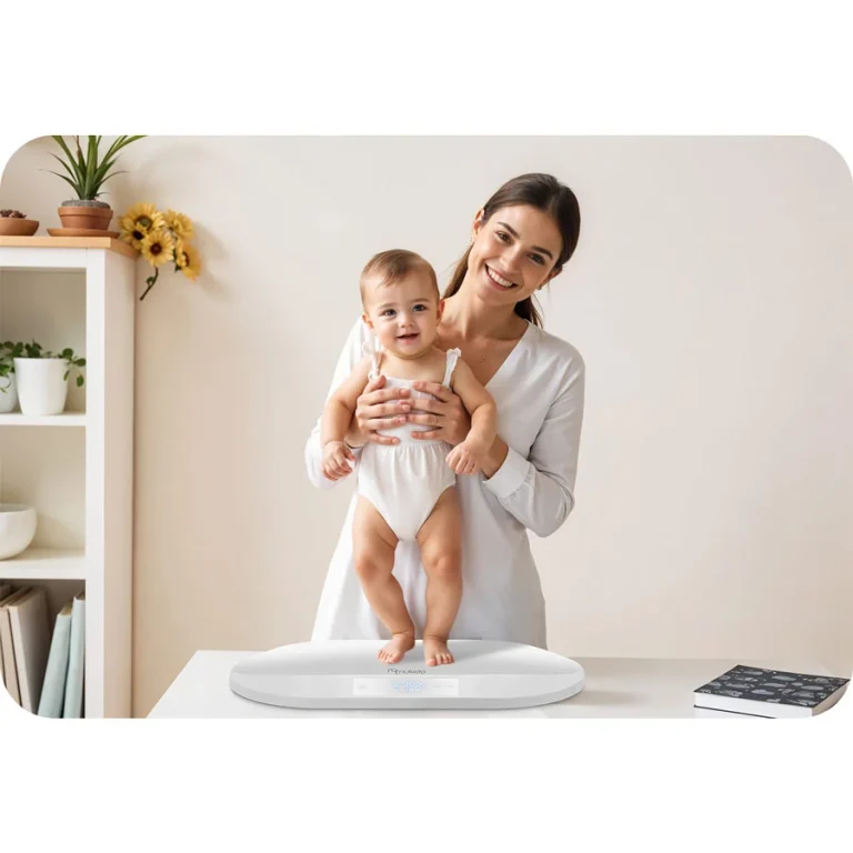 Nukido Nk 950 Elektronička Vaga Za Bebe, Crvena 10