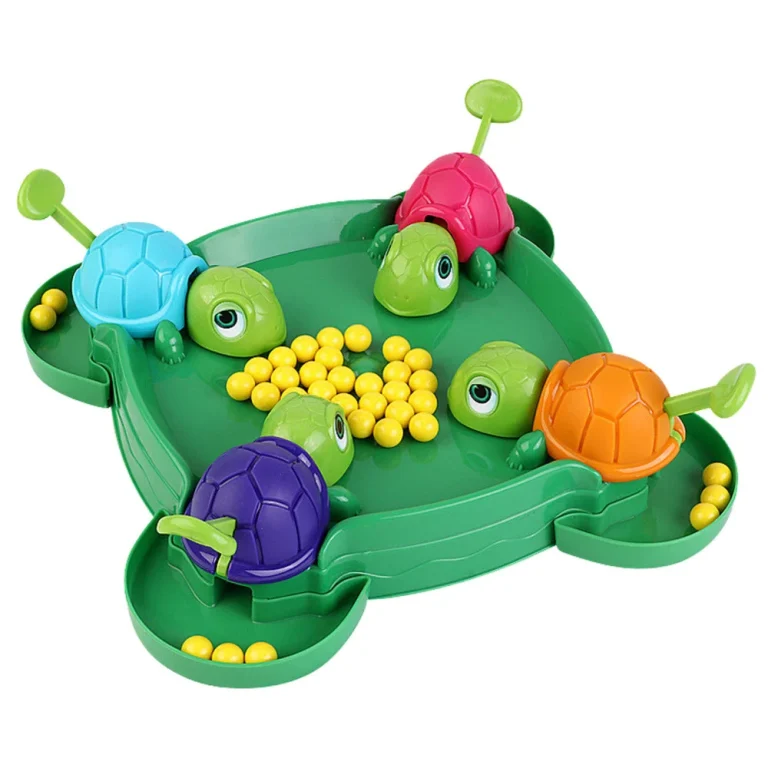 Obiteljska Arkadna Igra Hungry Turtles S Pločama Za Igru 2