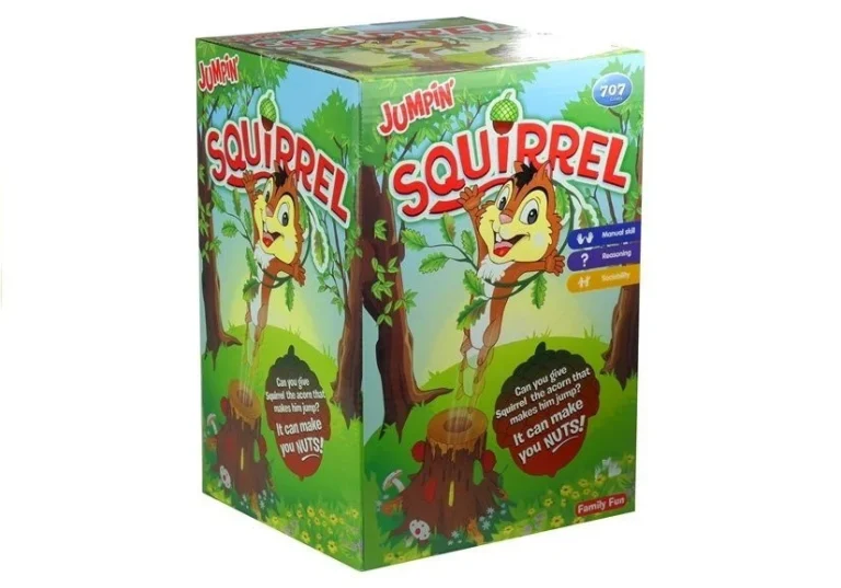 Obiteljska Igra Jumpin' Squirrel: Vjeverica Koja Se Spušta 8