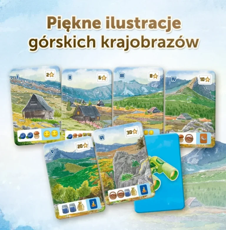 Obiteljska Igra Pet Vrhova: Planinske Avanture Trefl 02517 8