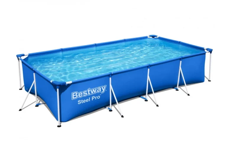 Obiteljski Steel Pro 3u1 Bazen S Okvirom Bestway 400x211x81cm + Pumpa + Filter 2