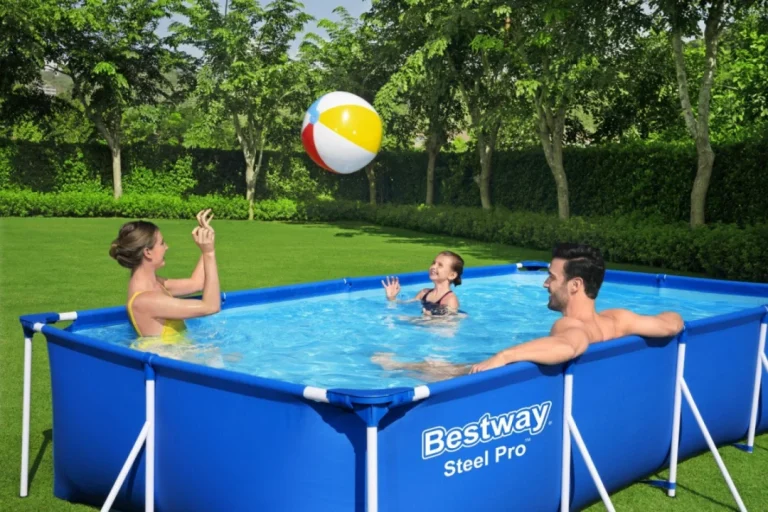 Obiteljski Steel Pro 3u1 Bazen S Okvirom Bestway 400x211x81cm + Pumpa + Filter 7