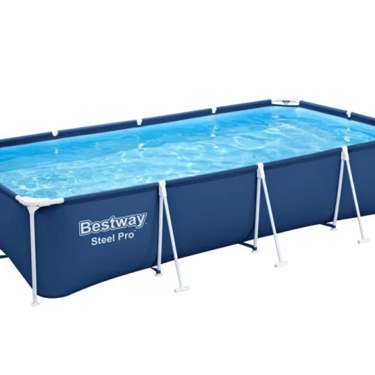 Obiteljski Bazen S Okvirom Od čelika Pro 400x211x81 Bestway + Komplet Za Popravak 1