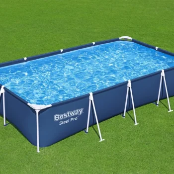 Obiteljski Bazen S Okvirom Od čelika Pro 400x211x81 Bestway + Komplet Za Popravak 5