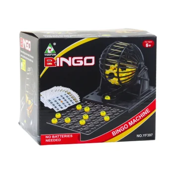 Obiteljski Bingo, Klasični Stroj Za Izvlačenje 80 Kuglica I 20 Karata 4