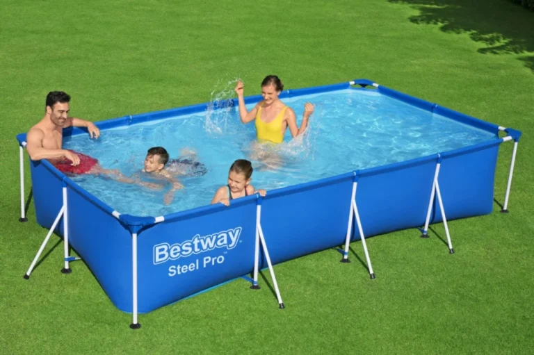 Obiteljski čelični Pro Bestway Bazen S Okvirom 400x211x81cm + Set Za Popravak 2