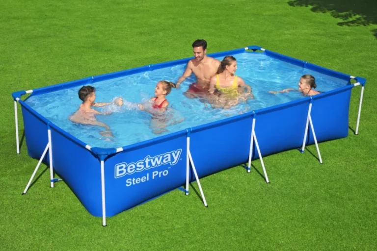 Obiteljski čelični Pro Bestway Bazen S Okvirom 400x211x81cm + Set Za Popravak 3