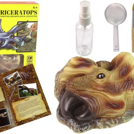 Obrazovni Komplet Za Iskapanje Dinosaura Triceratopsa 1
