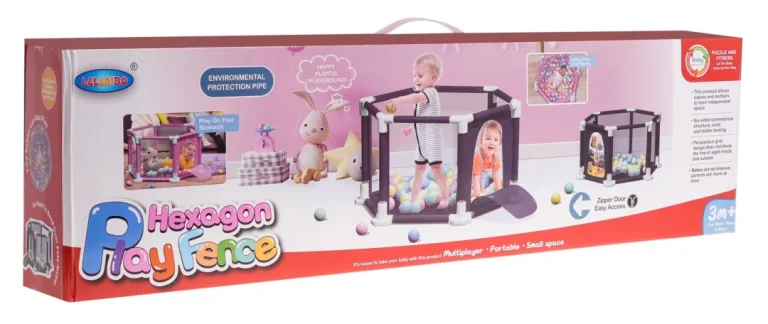 Ogradica Za Igru Jednorog 3m+ S 40 Loptica 6