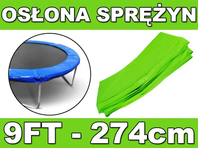 Ogrlica Za Trampolin, 2,7 M, Zelena 1