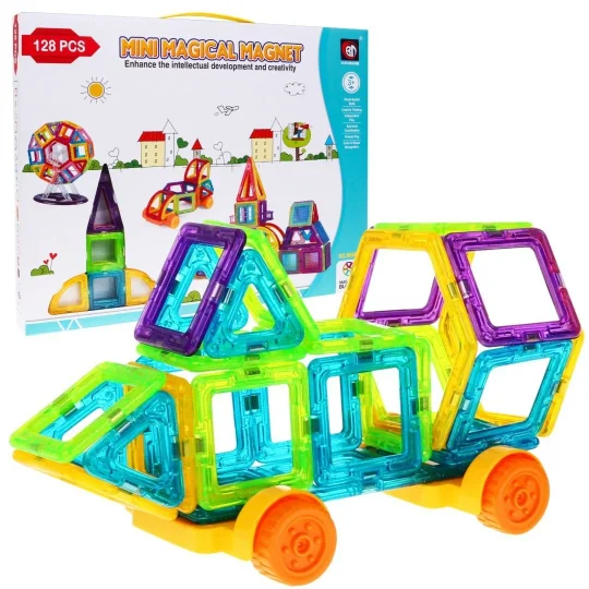 Ogroman Set Magnetskih Blokova 128 Komada 1