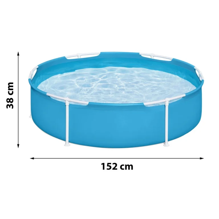 Okrugli Bazen S Okvirom Za Djecu 152 X 38 Cm Bestway 56283, Plava, Var. 56283n 5