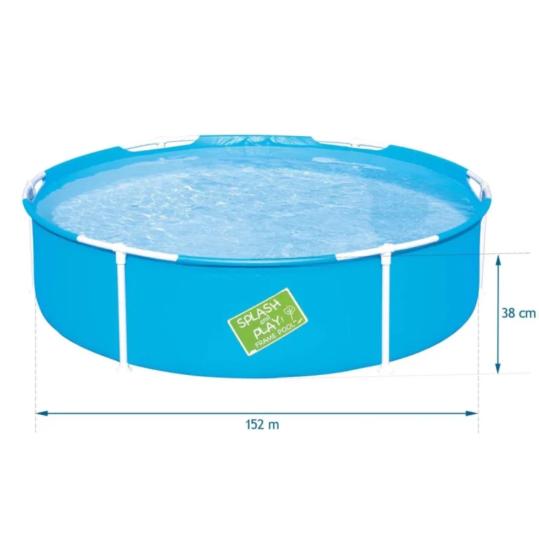 Okrugli Bazen S Okvirom Za Djecu 152 X 38 Cm Bestway 56283, Plava 3
