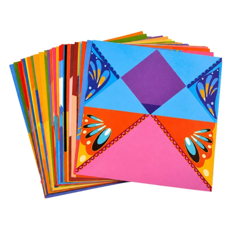 Origami Komplet S Uputama Za Izradu Papira U Boji, 100 Listova 3