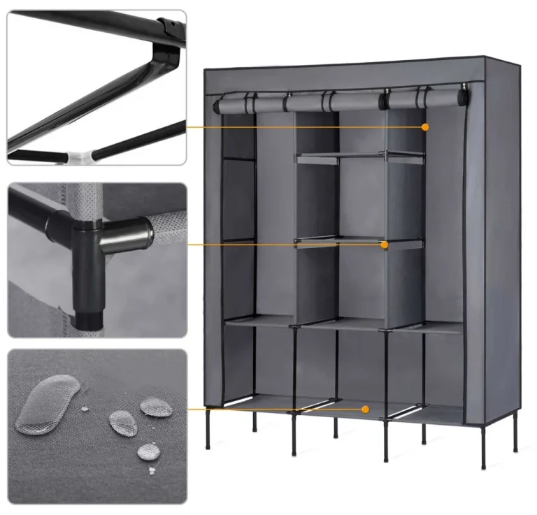 Ormar Od Tekstila Massido Grafit 3