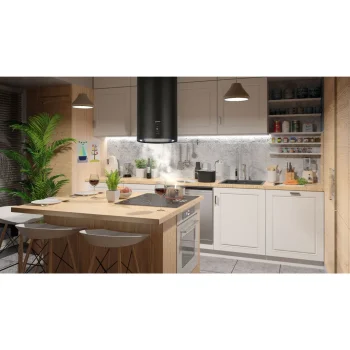 Otočna Kuhinjska Napa Berdsen Bt 221 35 Cm Crna 9