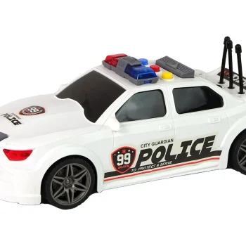 Otvaranje Prtljažnika Sportskog Automobila Policijska Svjetla Zvuči Bijelo 1:16 4
