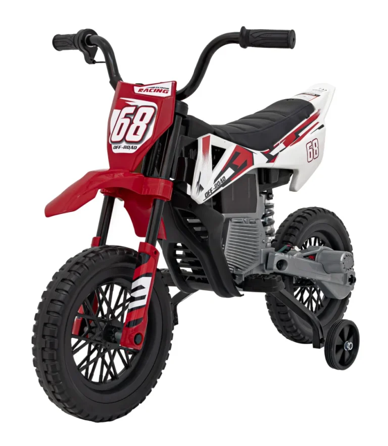 Pantone 361c Dječji Motocikl Na Baterije, Crveni + Audio Ploča + Spori Start + Eva Kotači, Crvena Motor Na Akumulator 1