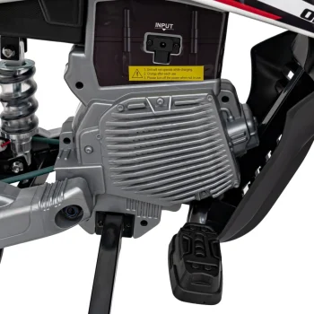 Pantone 361c Dječji Motocikl Na Baterije, Crveni + Audio Ploča + Spori Start + Eva Kotači, Crvena Motor Na Akumulator 12