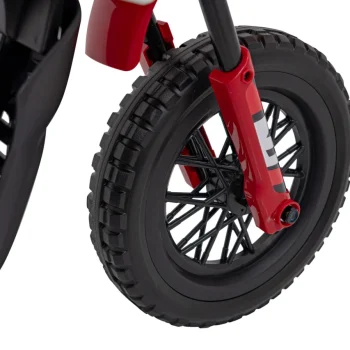 Pantone 361c Dječji Motocikl Na Baterije, Crveni + Audio Ploča + Spori Start + Eva Kotači, Crvena Motor Na Akumulator 15
