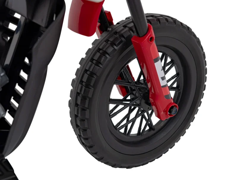 Pantone 361c Dječji Motocikl Na Baterije, Crveni + Audio Ploča + Spori Start + Eva Kotači, Crvena Motor Na Akumulator 15