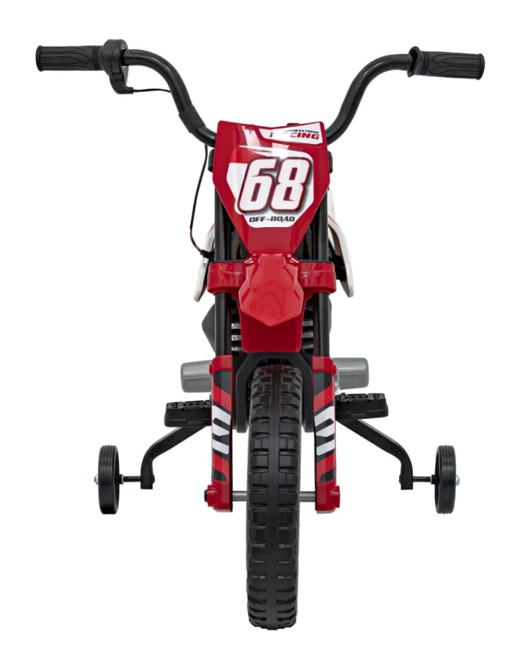 Pantone 361c Dječji Motocikl Na Baterije, Crveni + Audio Ploča + Spori Start + Eva Kotači, Crvena Motor Na Akumulator 2