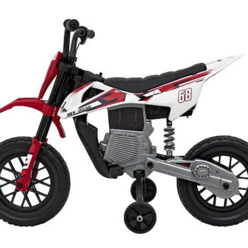 Pantone 361c Dječji Motocikl Na Baterije, Crveni + Audio Ploča + Spori Start + Eva Kotači, Crvena Motor Na Akumulator 3