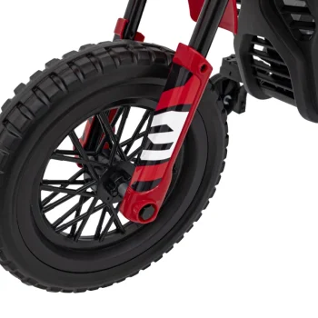 Pantone 361c Dječji Motocikl Na Baterije, Crveni + Audio Ploča + Spori Start + Eva Kotači, Crvena Motor Na Akumulator 9