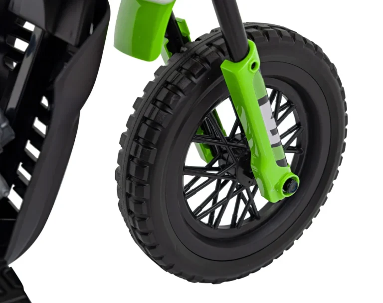 Pantone 361c Dječji Motocikl Na Baterije, Zeleni + Audio Ploča + Spori Start + Eva Kotači, Zelena Motor Na Akumulator 15