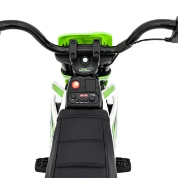 Pantone 361c Dječji Motocikl Na Baterije, Zeleni + Audio Ploča + Spori Start + Eva Kotači, Zelena Motor Na Akumulator 18
