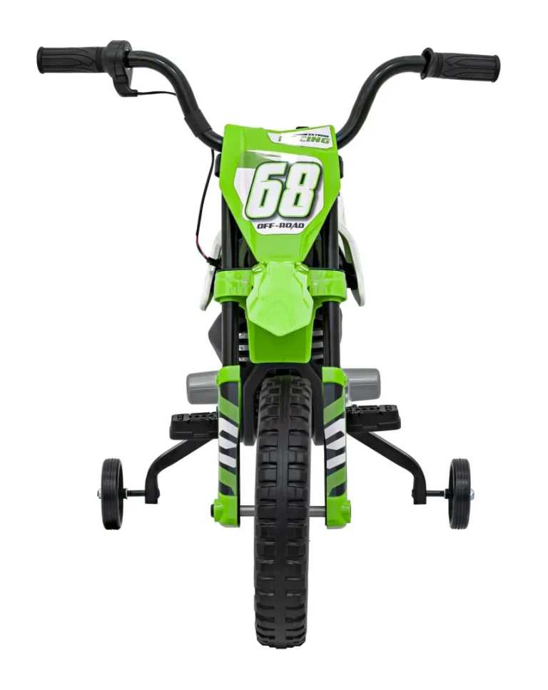 Pantone 361c Dječji Motocikl Na Baterije, Zeleni + Audio Ploča + Spori Start + Eva Kotači, Zelena Motor Na Akumulator 2