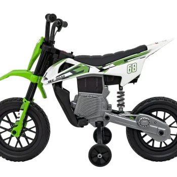 Pantone 361c Dječji Motocikl Na Baterije, Zeleni + Audio Ploča + Spori Start + Eva Kotači, Zelena Motor Na Akumulator 3