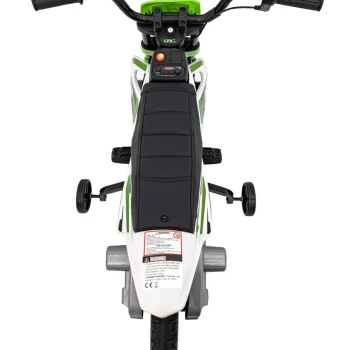 Pantone 361c Dječji Motocikl Na Baterije, Zeleni + Audio Ploča + Spori Start + Eva Kotači, Zelena Motor Na Akumulator 8