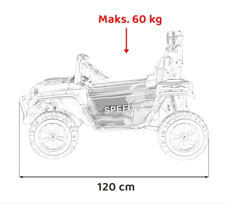 Passion 4x4 Crno Terensko Vozilo 3