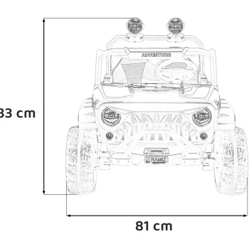 Passion 4x4 Terensko Vozilo Bijela Boja 2