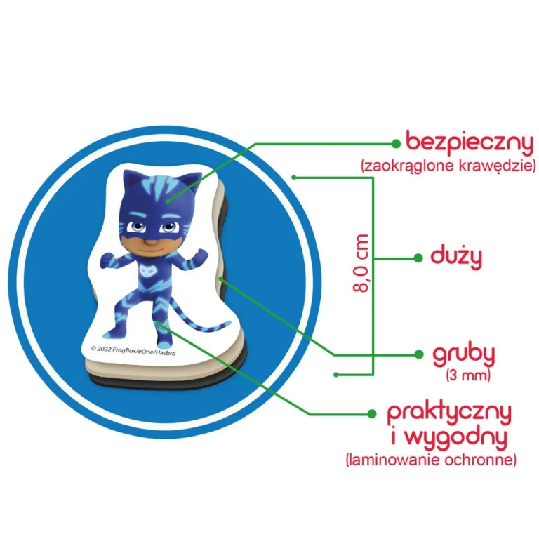 Pj Masks Magnetski Set, 22 Magneta, Me 5031 31 3