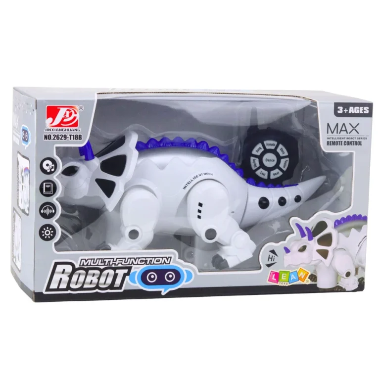 Pametni Robotski Dinosaur Na Daljinsko Upravljanje S Daljinskim Upravljanjem Triceratops 4